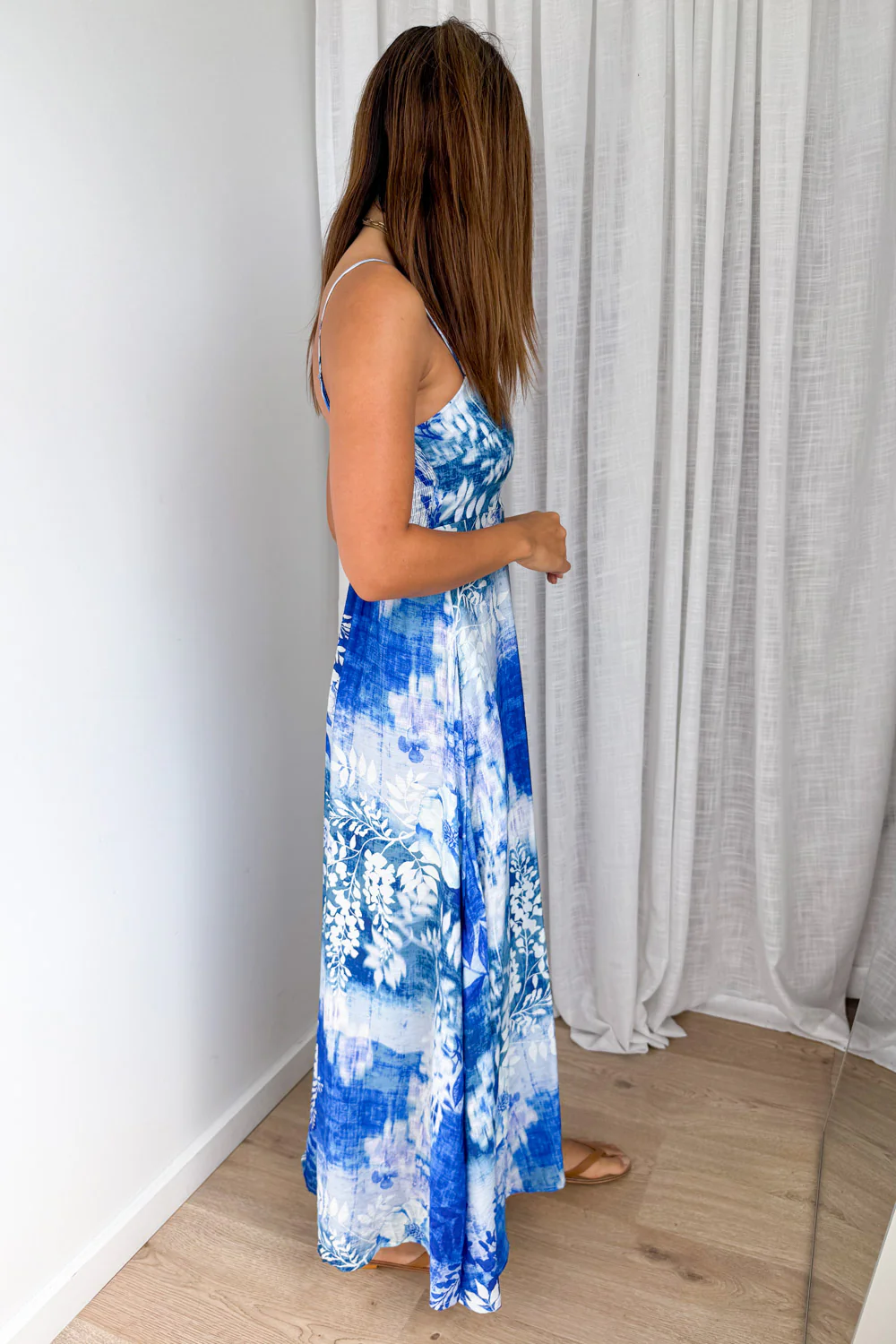 Kay Dress - Blue Floral - Image 4