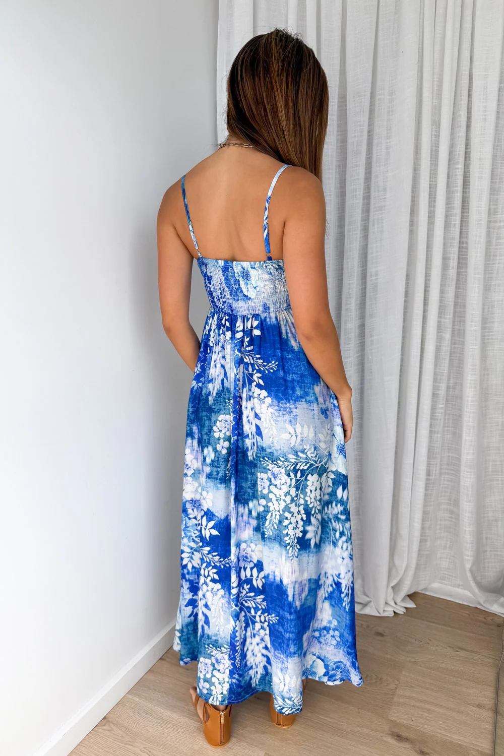 Kay Dress - Blue Floral - Image 5