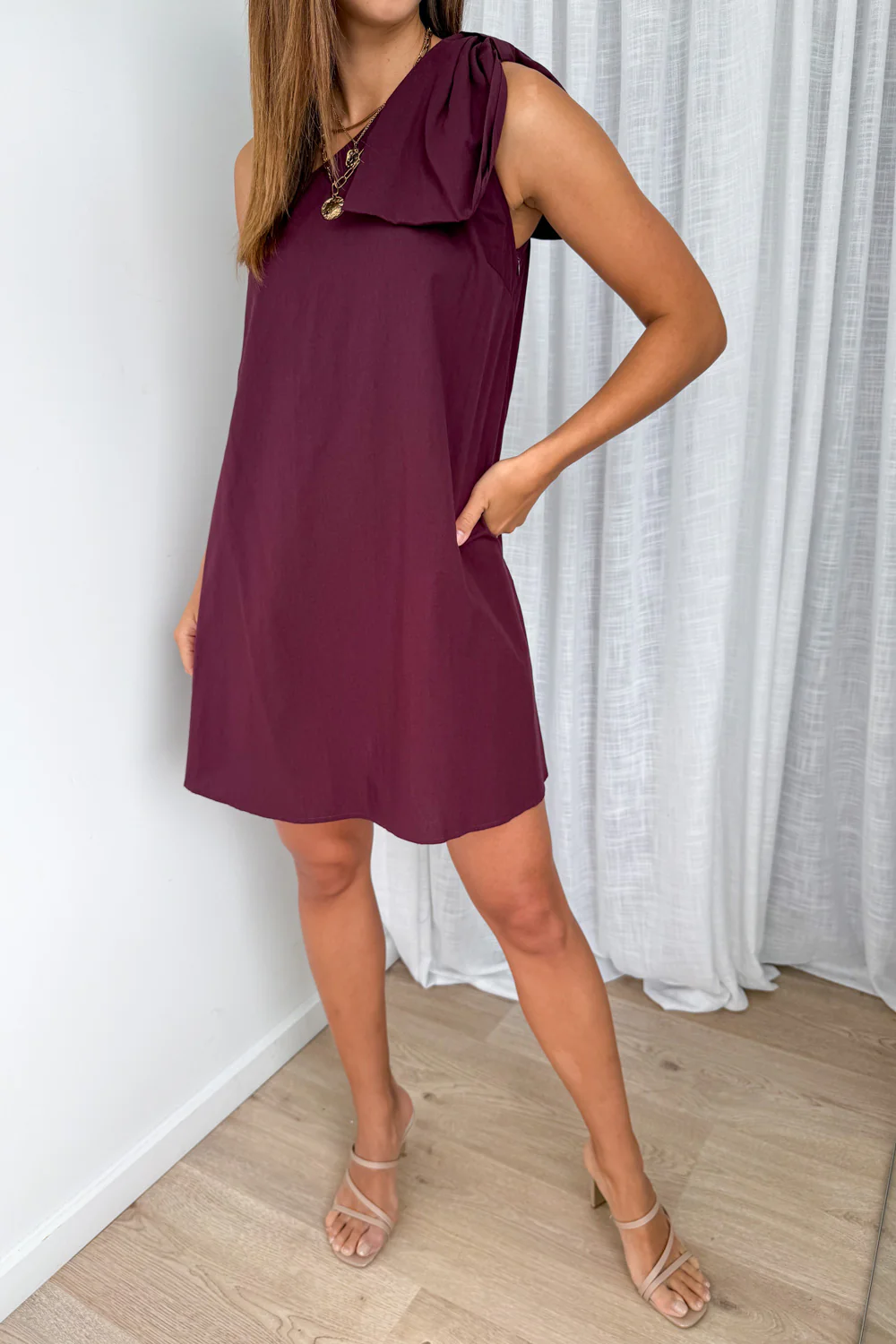 Kesha Dress - Wine - Image 2
