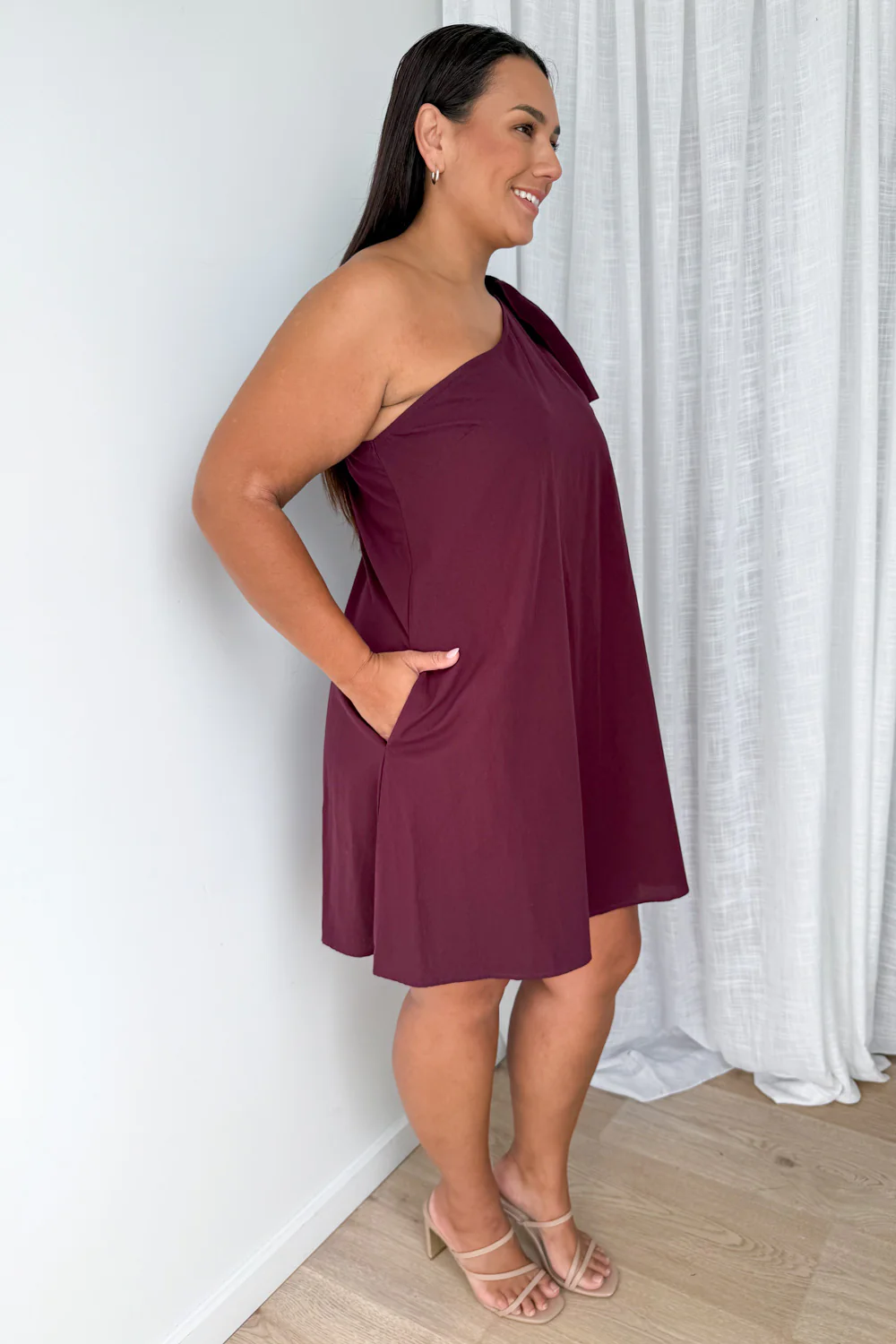 Kesha Dress - Wine - Image 8