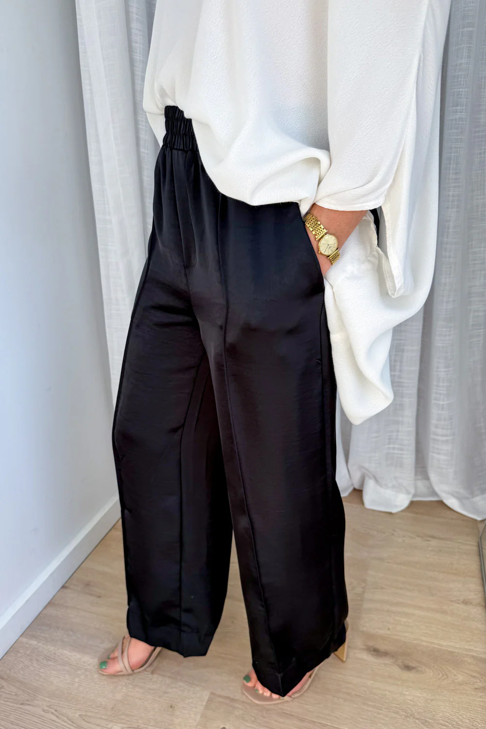 Kim Pants Petite - Black - Image 4
