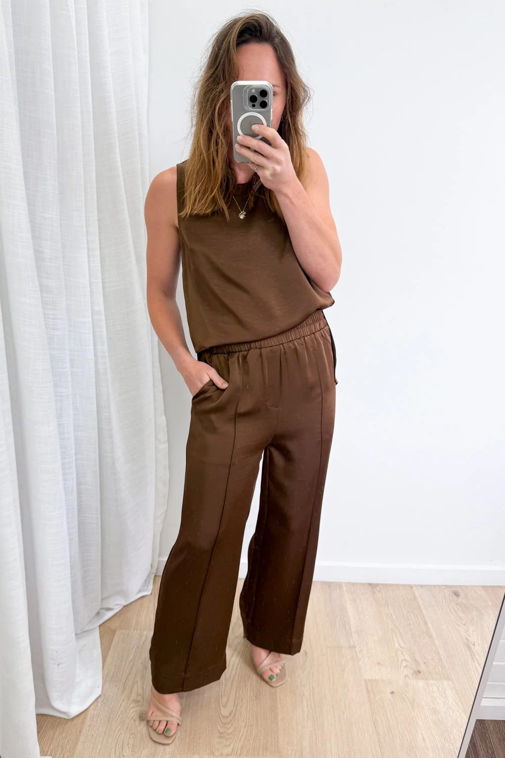 Kim Pants Petite - Chocolate - Image 7