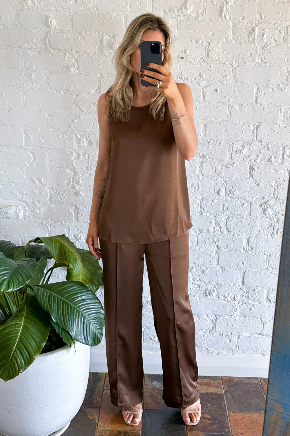 Kimberly Top - Chocolate - Image 11
