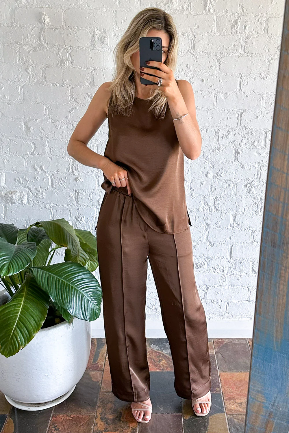 Kimberly Top - Chocolate - Image 12