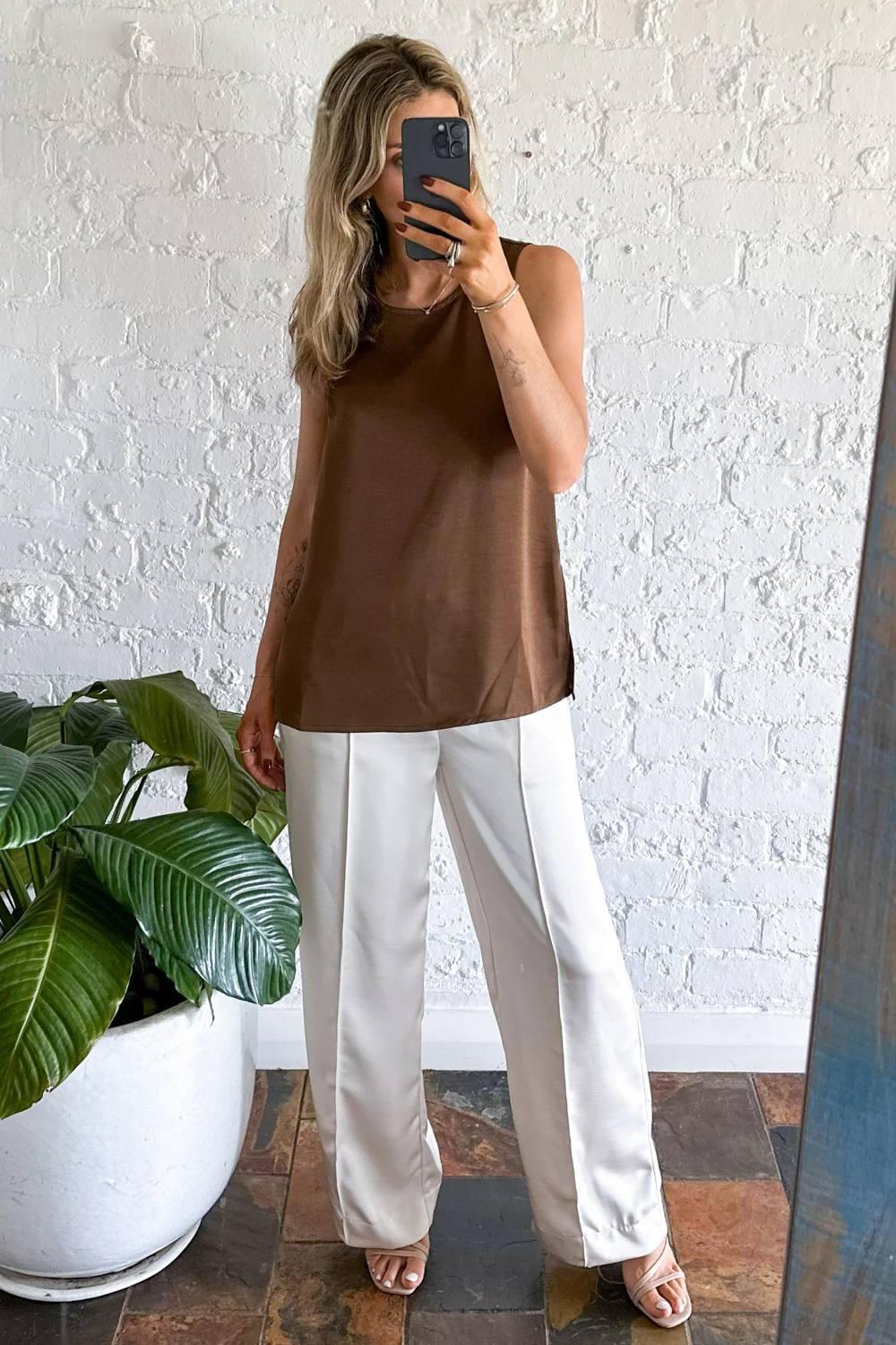 Kimberly Top - Chocolate - Image 13