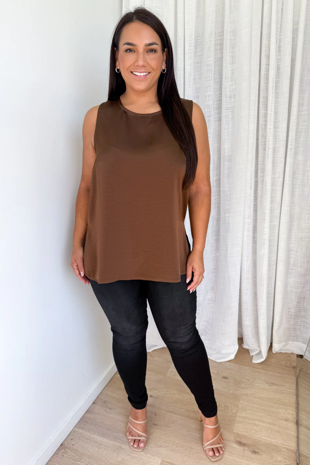 Kimberly Top - Chocolate - Image 14