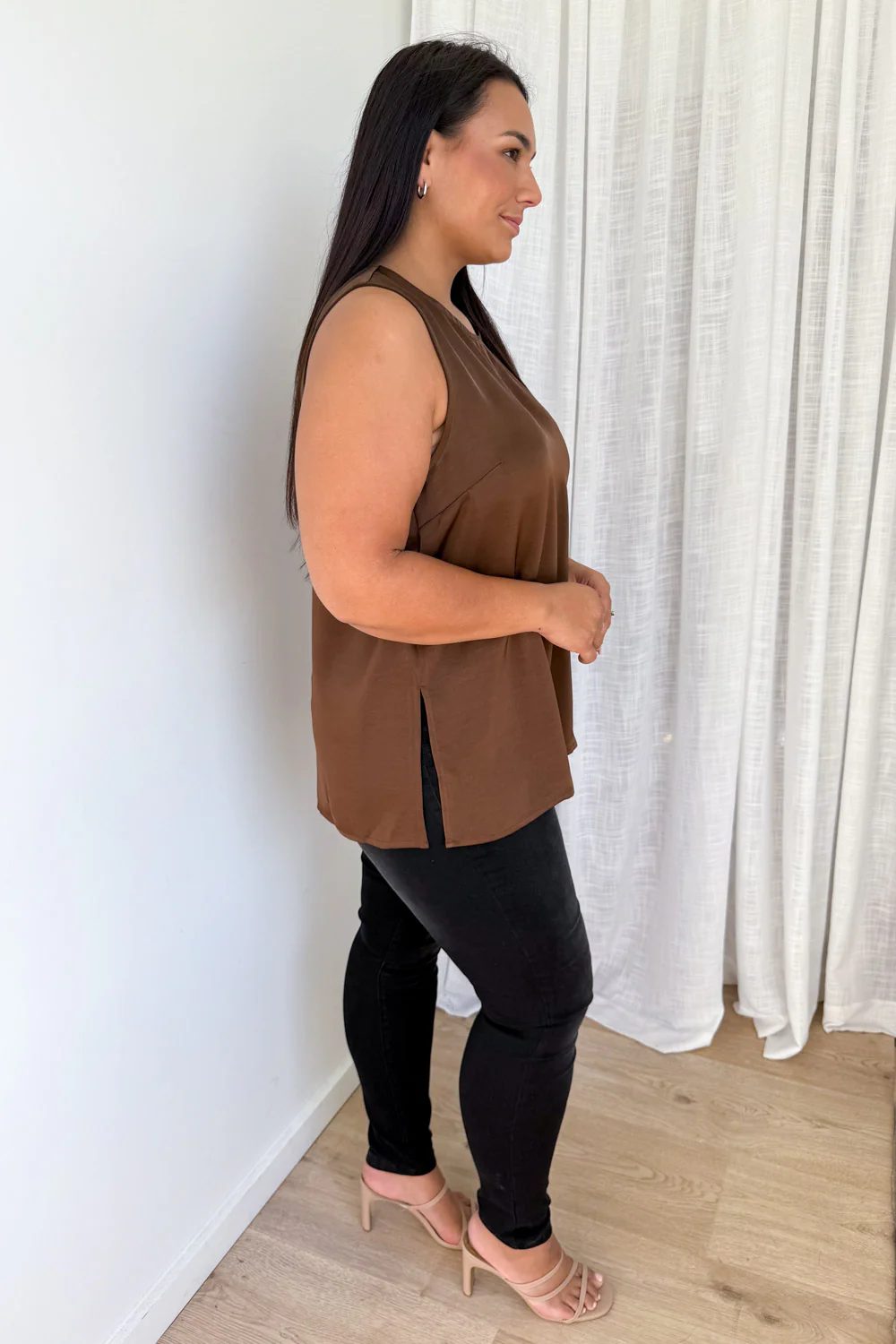 Kimberly Top - Chocolate - Image 15