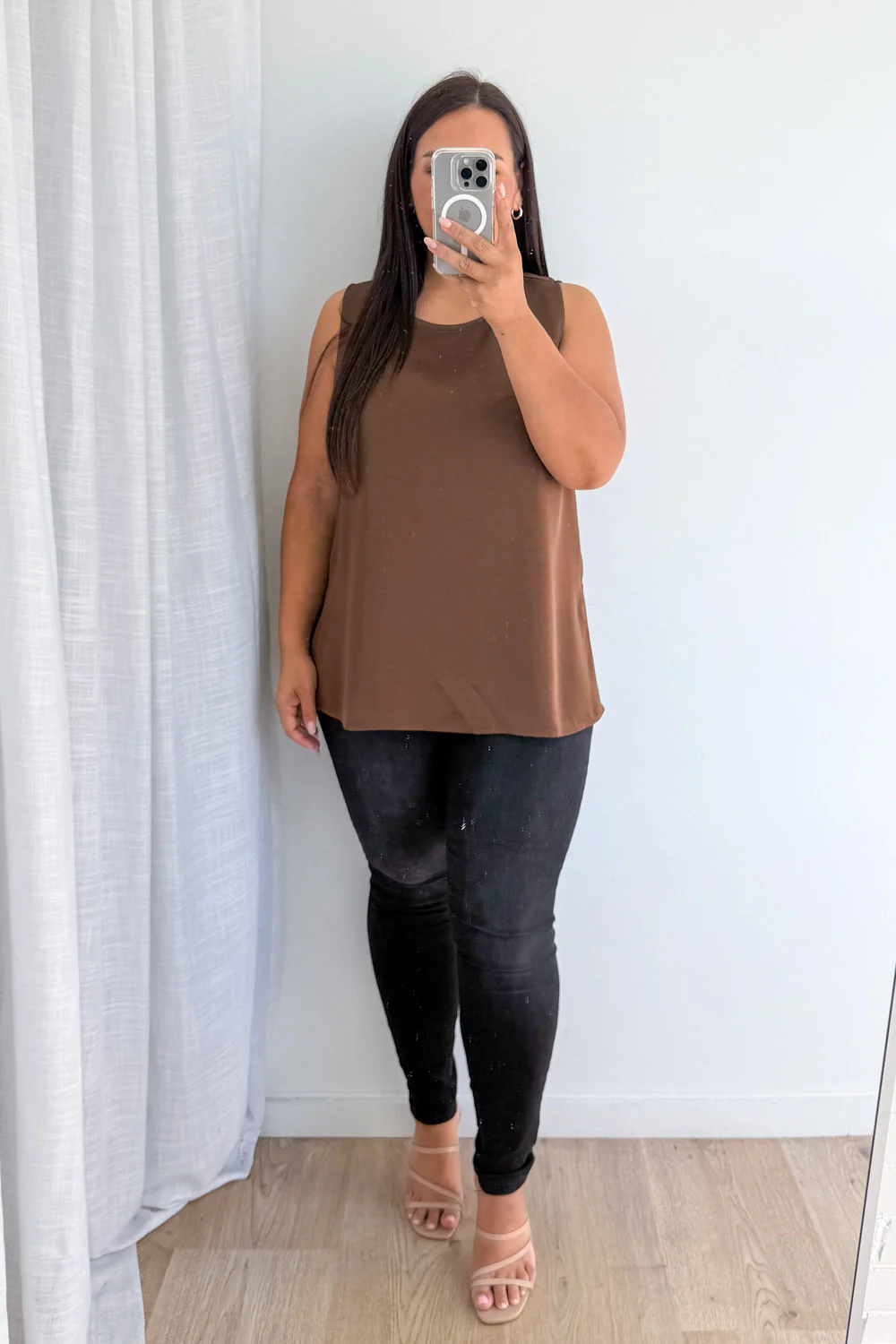 Kimberly Top - Chocolate - Image 17