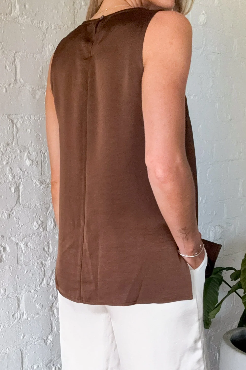 Kimberly Top - Chocolate - Image 5