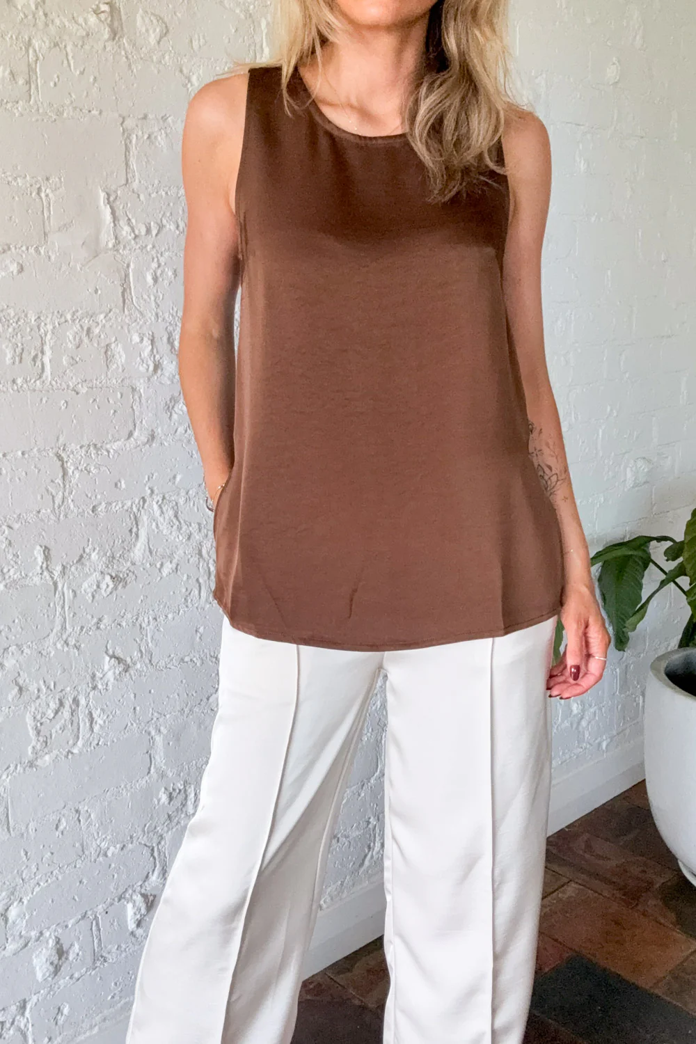 Kimberly Top - Chocolate - Image 6
