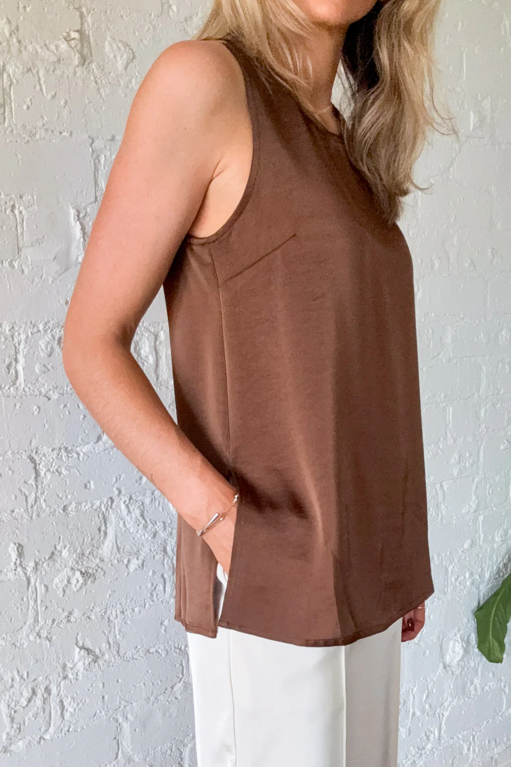 Kimberly Top - Chocolate - Image 7