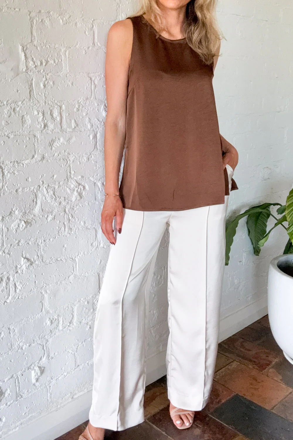 Kimberly Top - Chocolate - Image 8