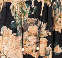 Kirstin Dress - Black Floral - Image 8