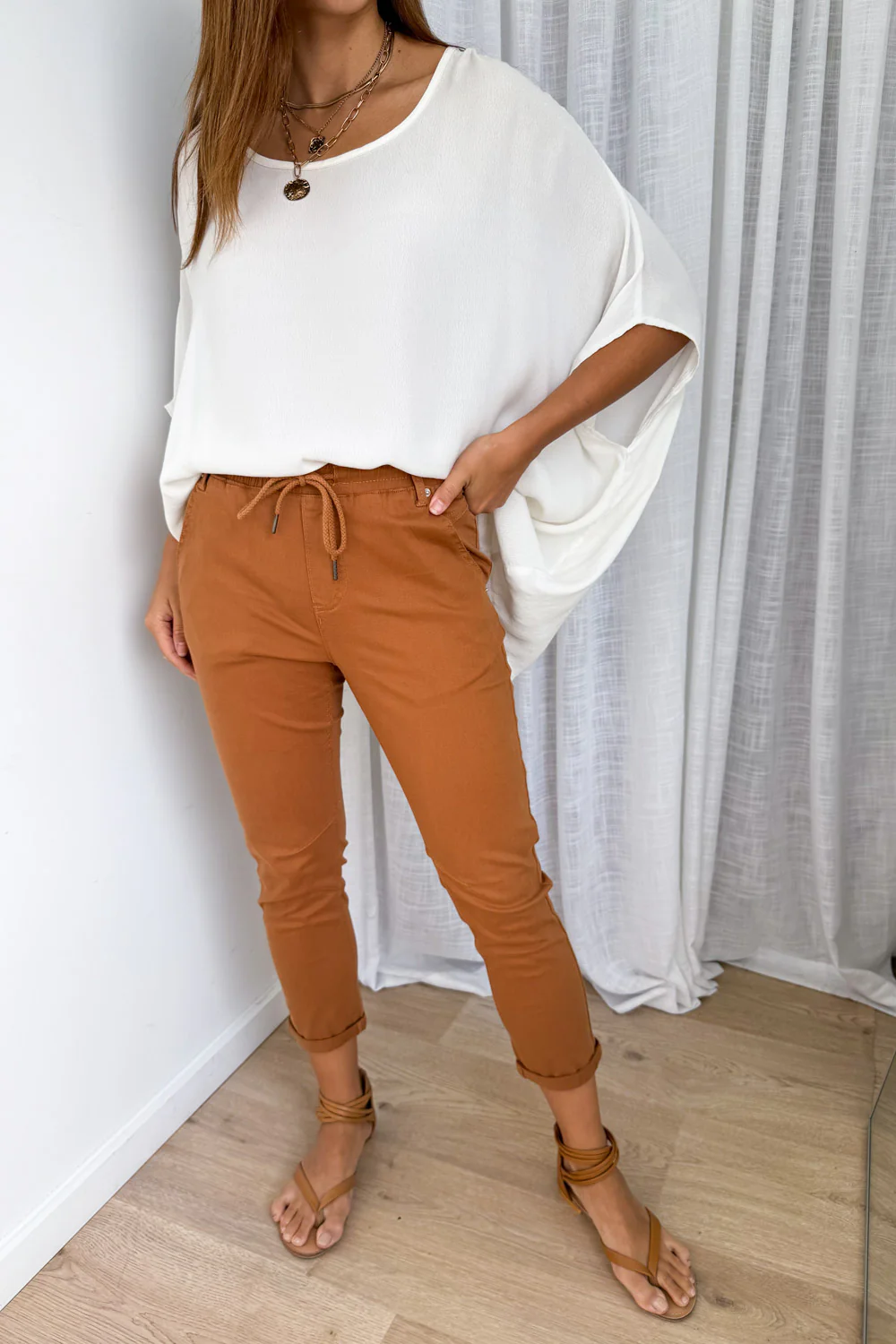 Kit Pants - Toffee - Image 2