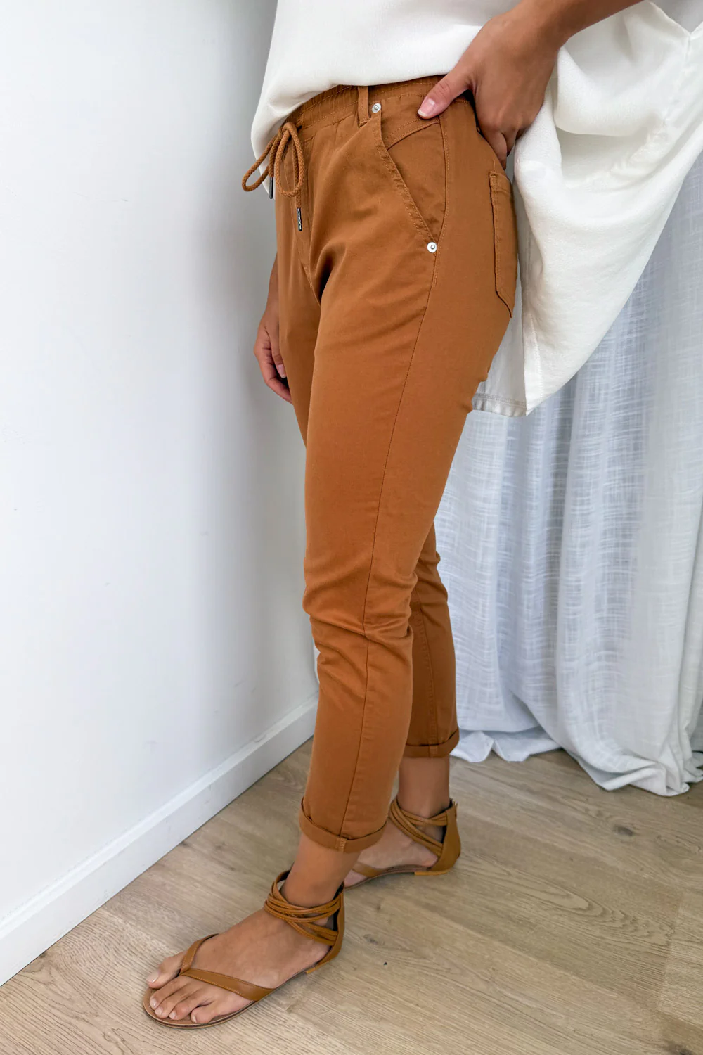 Kit Pants - Toffee - Image 3