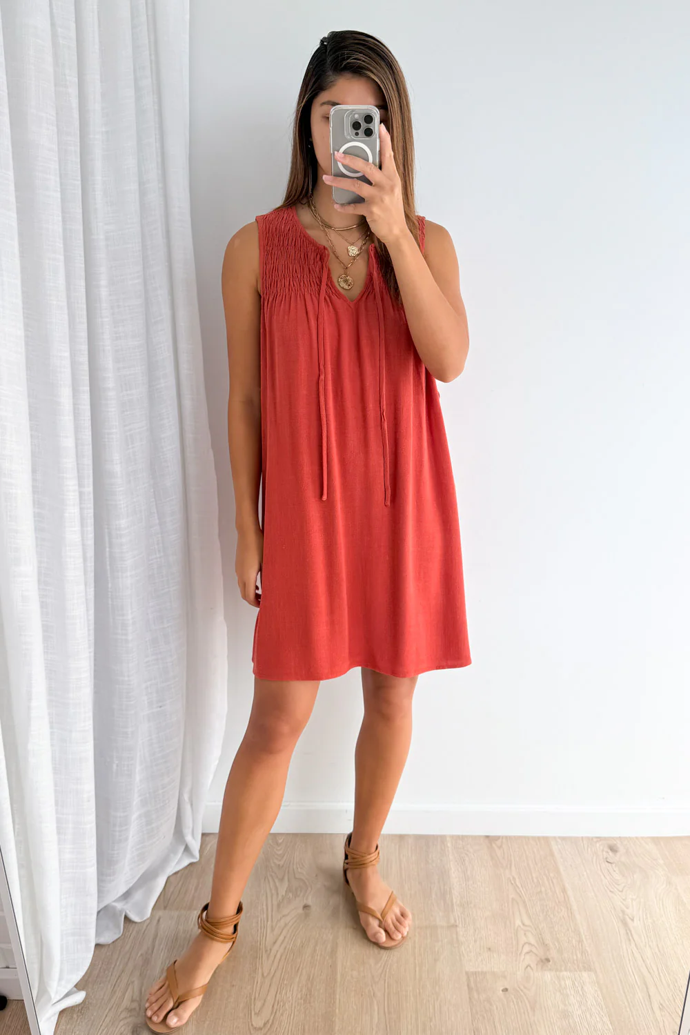 Koda Dress - Rust - Image 7