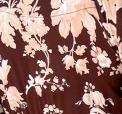 Kristina Dress - Chocolate Cream Floral - Image 8