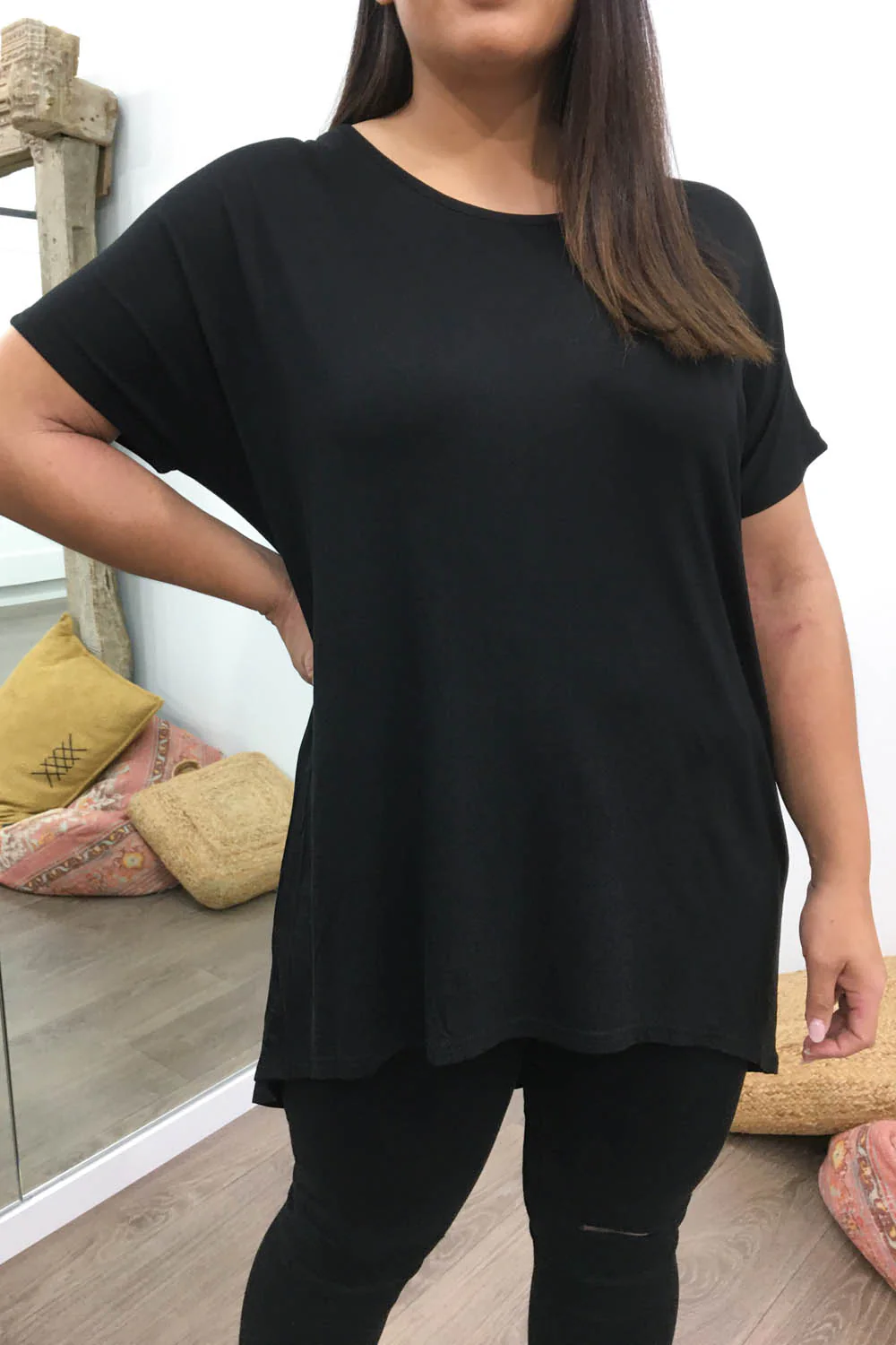 Kylie Tee - Black - Image 11