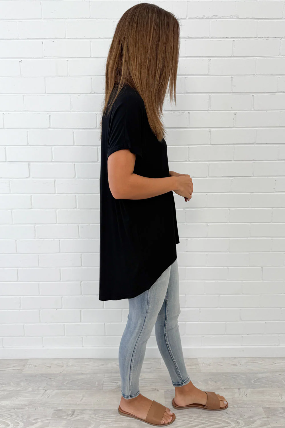 Kylie Tee - Black - Image 3