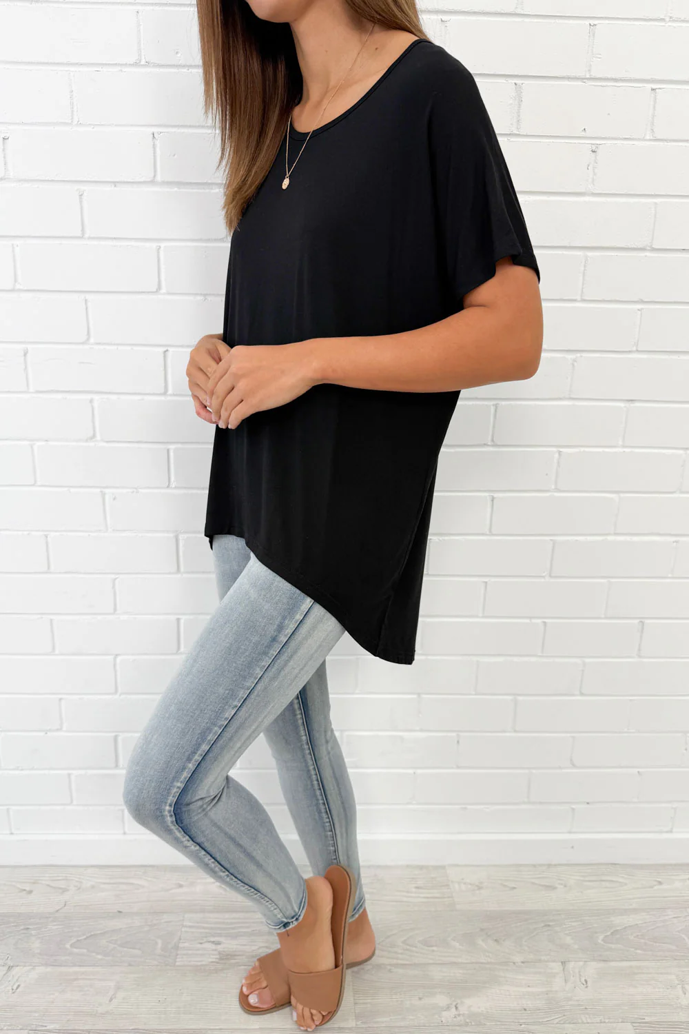 Kylie Tee - Black - Image 4