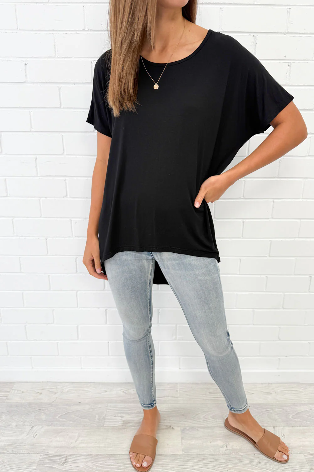 Kylie Tee - Black - Image 6
