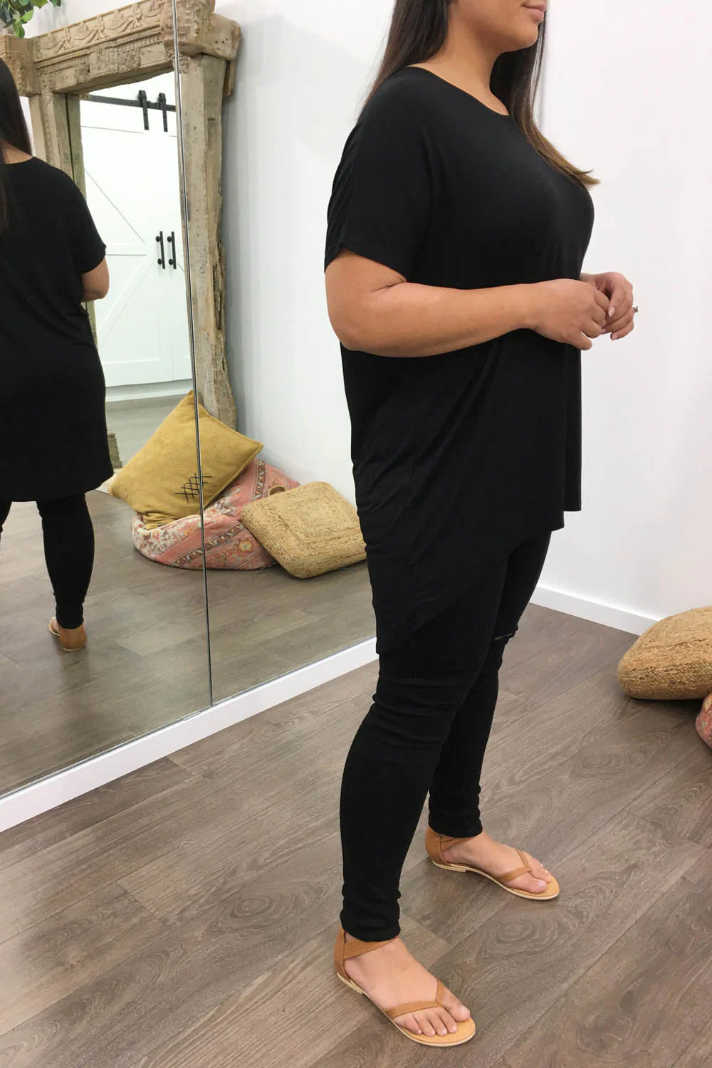 Kylie Tee - Black - Image 9