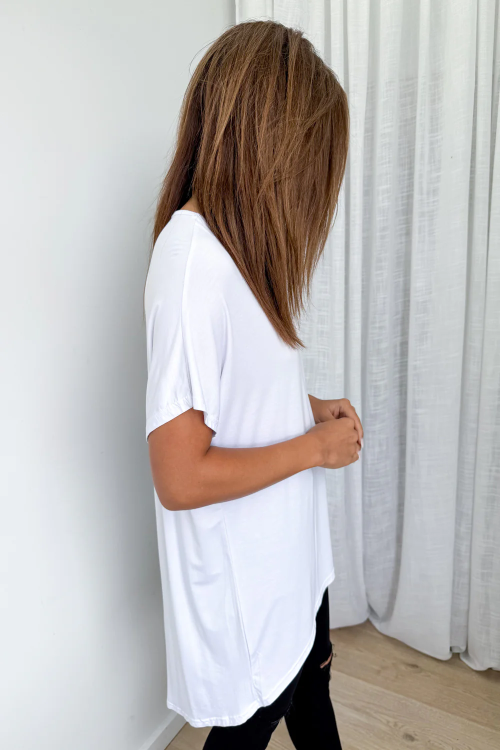 Kylie Tee - White - Image 3
