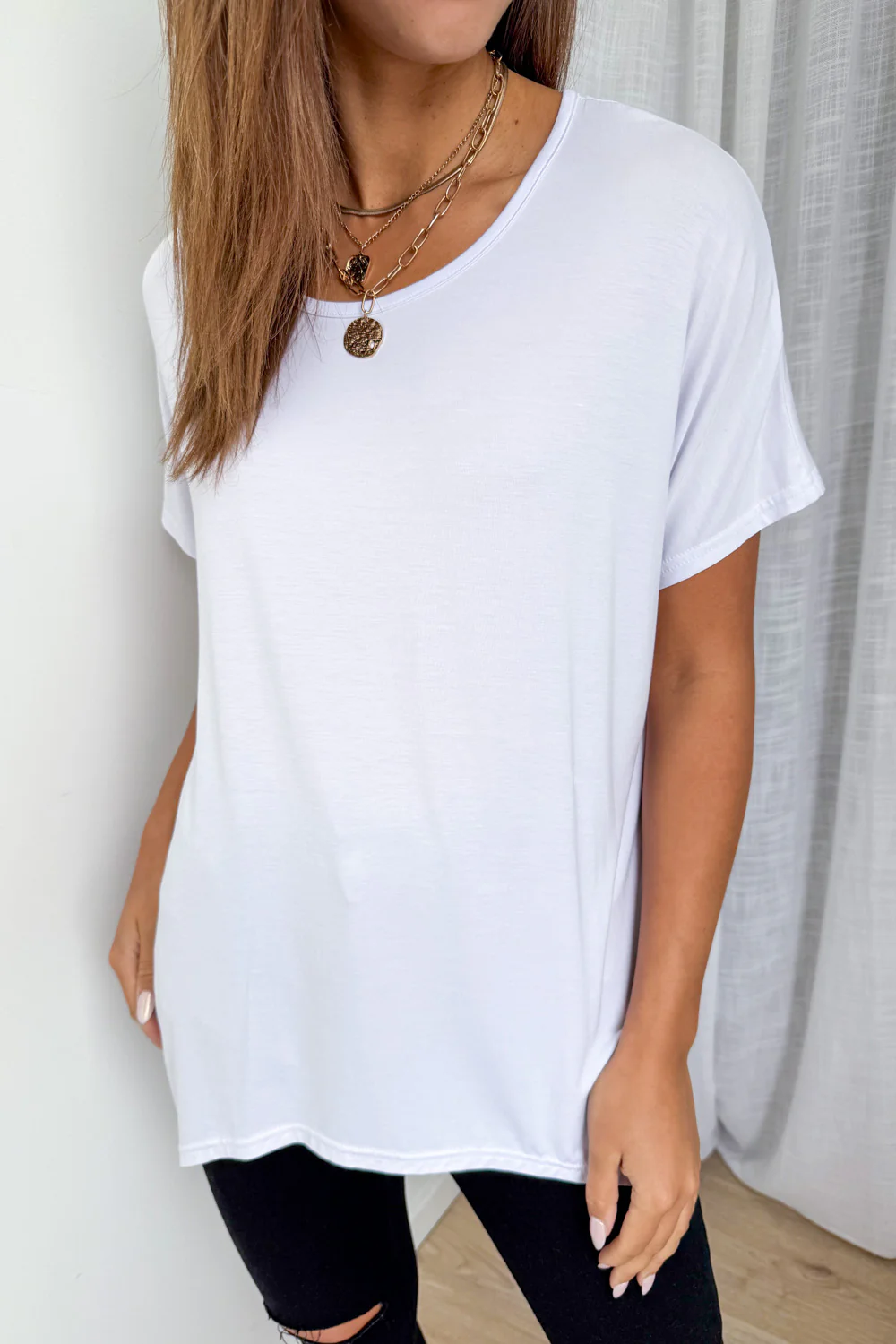 Kylie Tee - White - Image 5