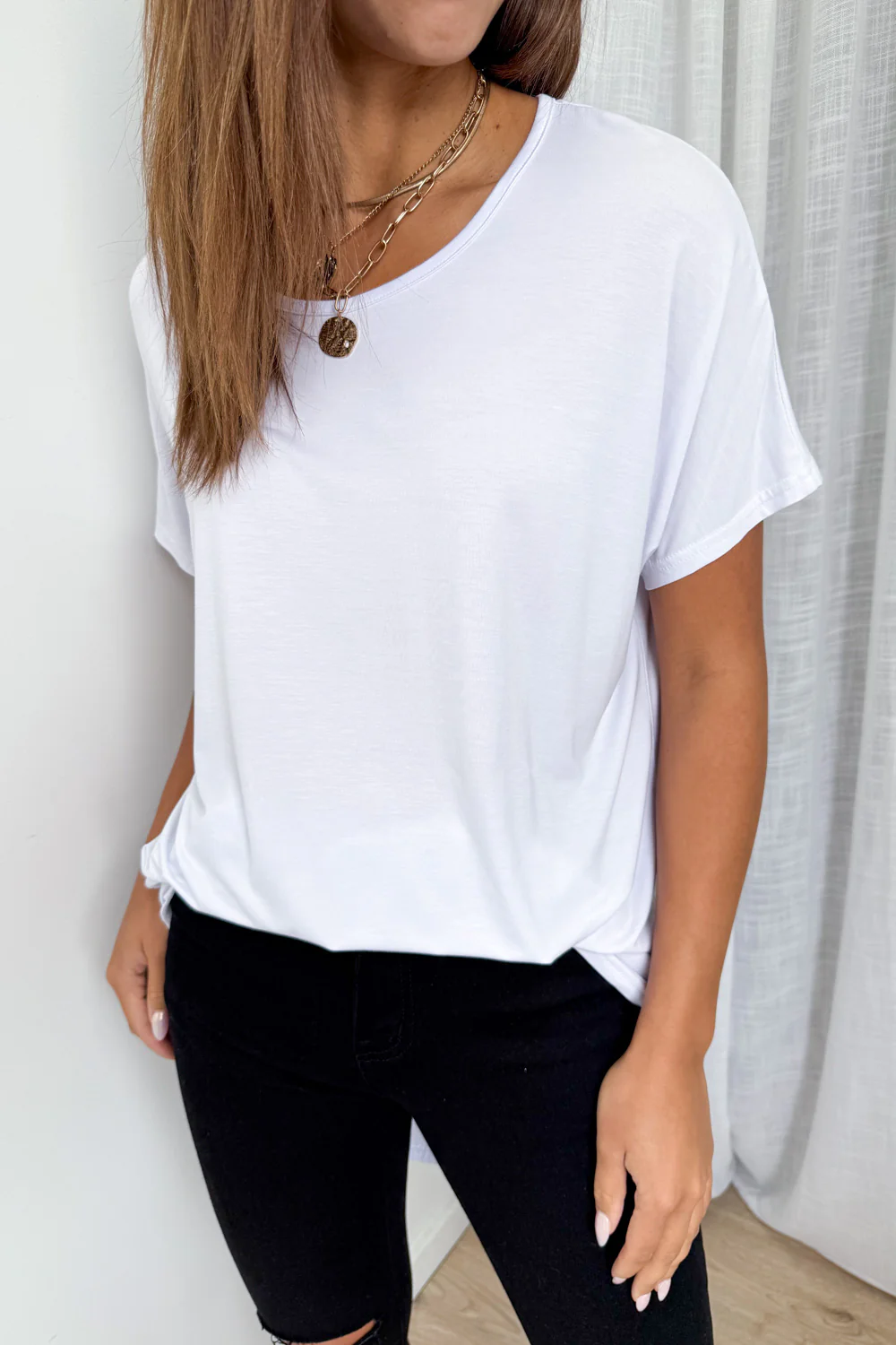 Kylie Tee - White - Image 6