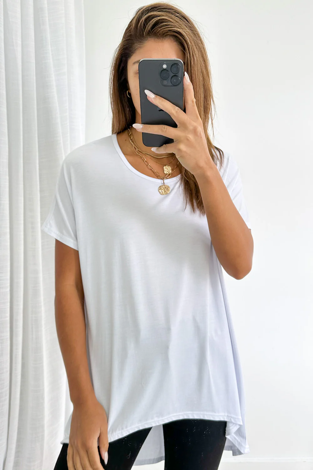 Kylie Tee - White - Image 7