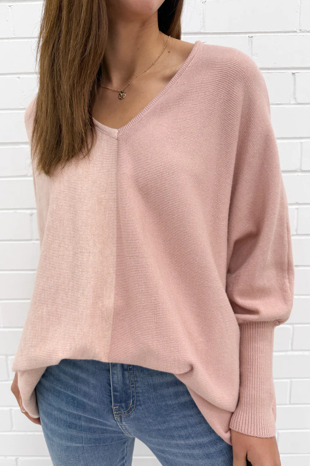Laila Split Knit - Pink - Image 6