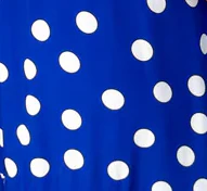 Laurella Maxi Dress - Cobalt Blue Spot - Image 8