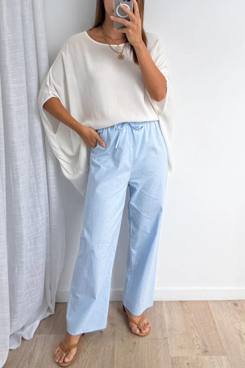 Lila Pants - Sky Blue - Image 7