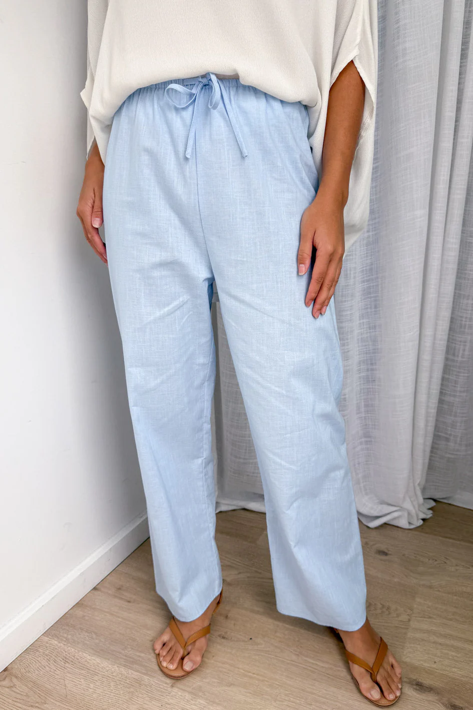 Lila Pants - Sky Blue - Image 3