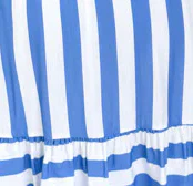 Liv Dress - Blue White Stripe - Image 12