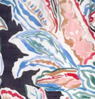 Livy Dress - Black Multi Leaf - Image 7