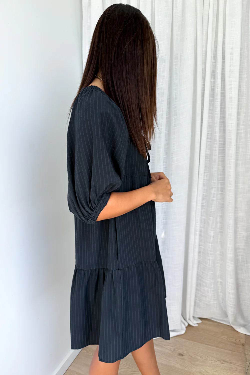 Lolita Dress - Black Stripe - Image 6