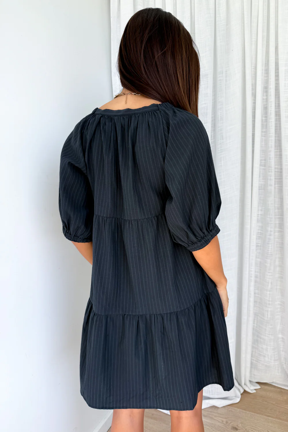Lolita Dress - Black Stripe - Image 7