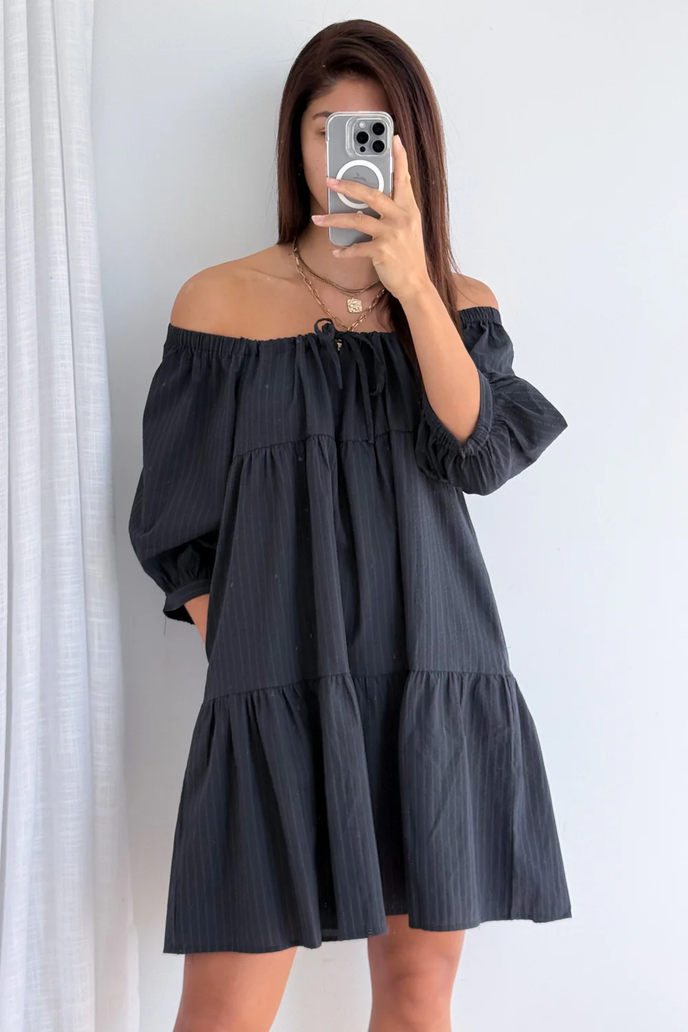 Lolita Dress - Black Stripe - Image 8
