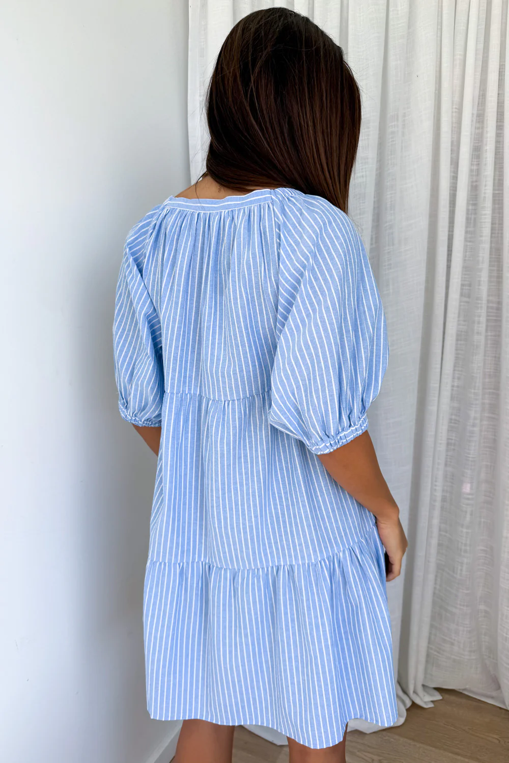 Lolita Dress - Blue Stripe - Image 7