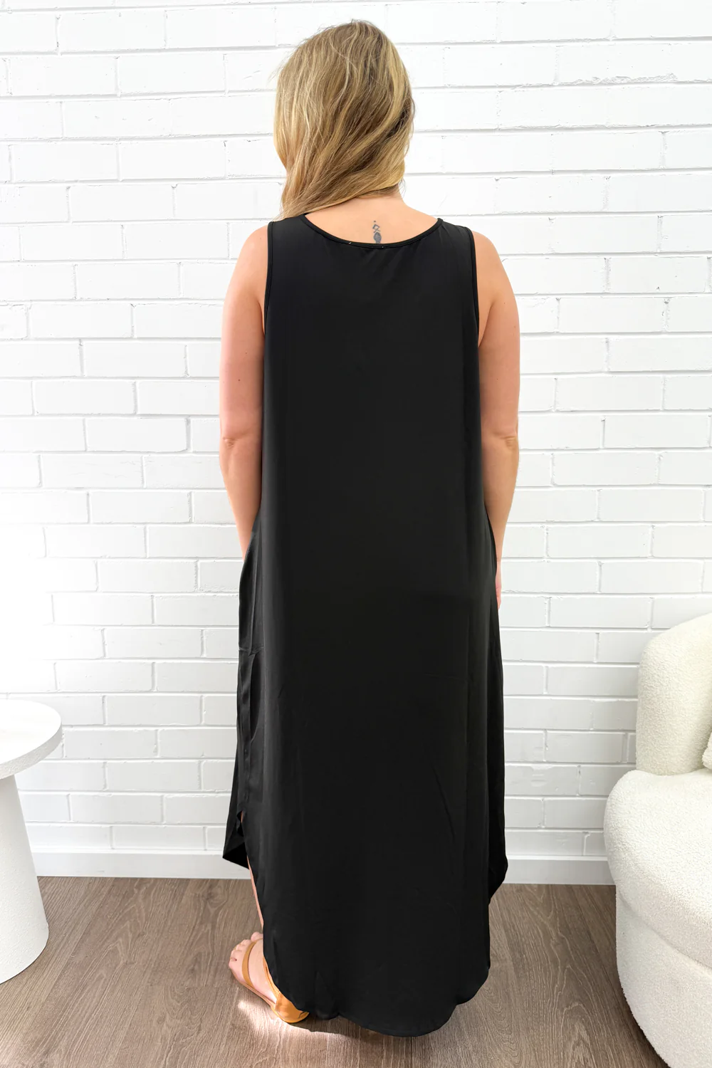 Lori Dress - Black - Image 9