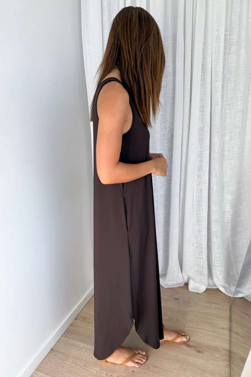 Lori Dress - Chocolate - Image 3