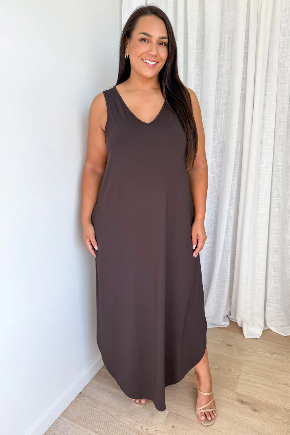 Lori Dress - Chocolate - Image 6