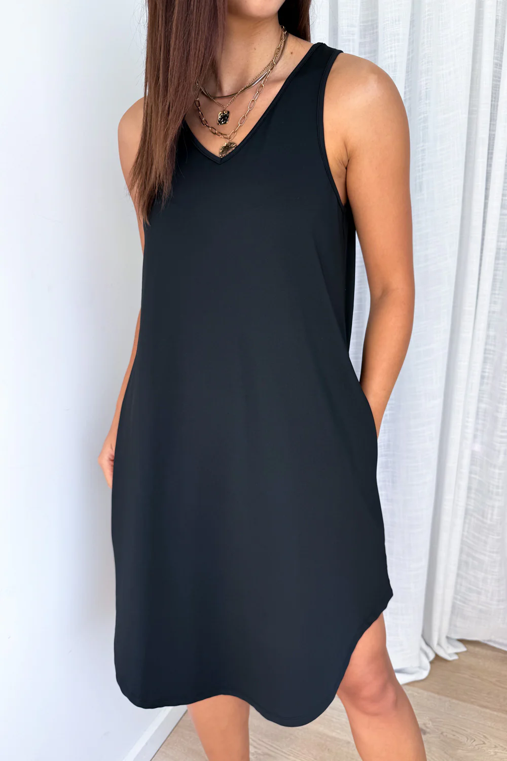 Loriet Dress - Black - Image 2