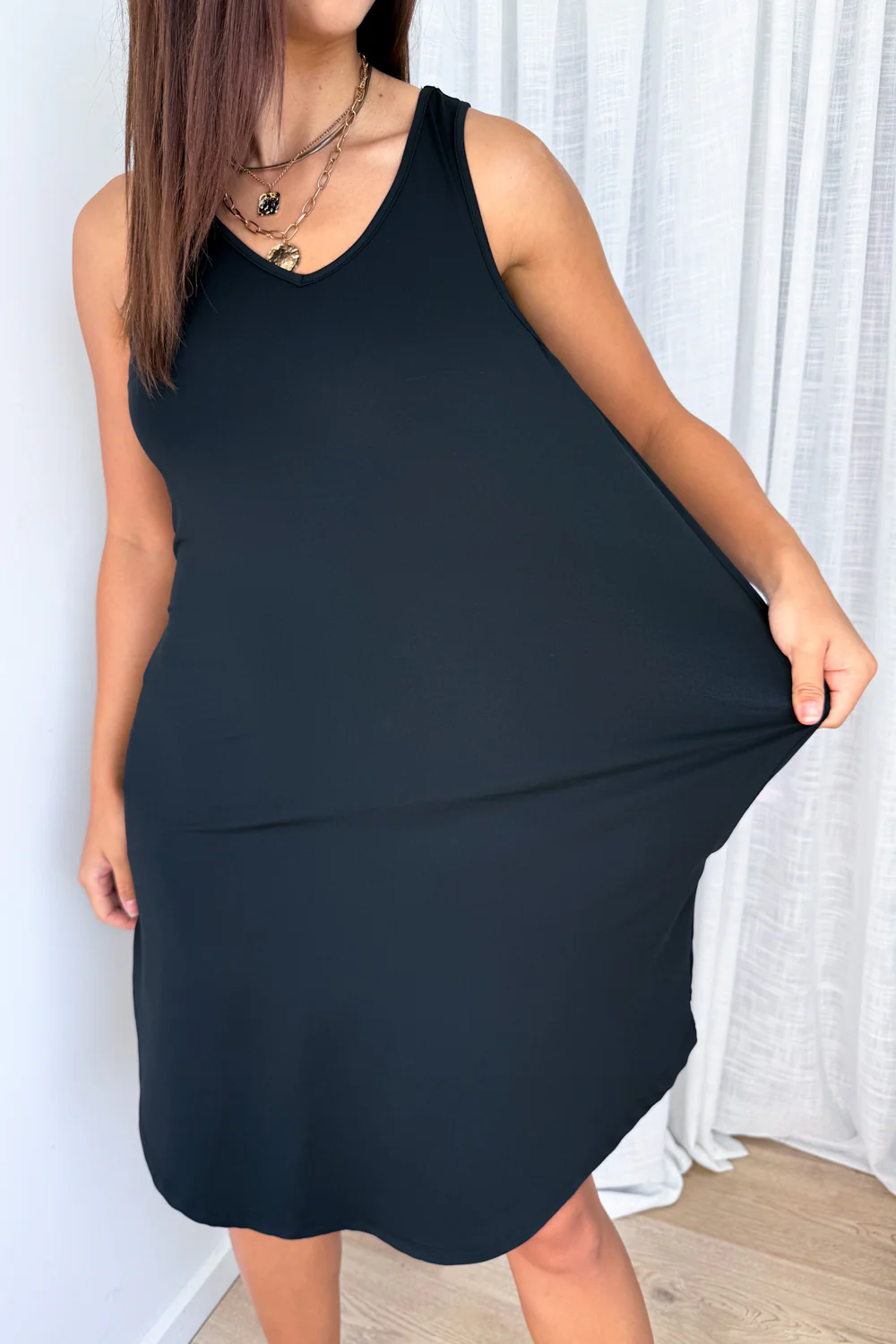 Loriet Dress - Black - Image 3