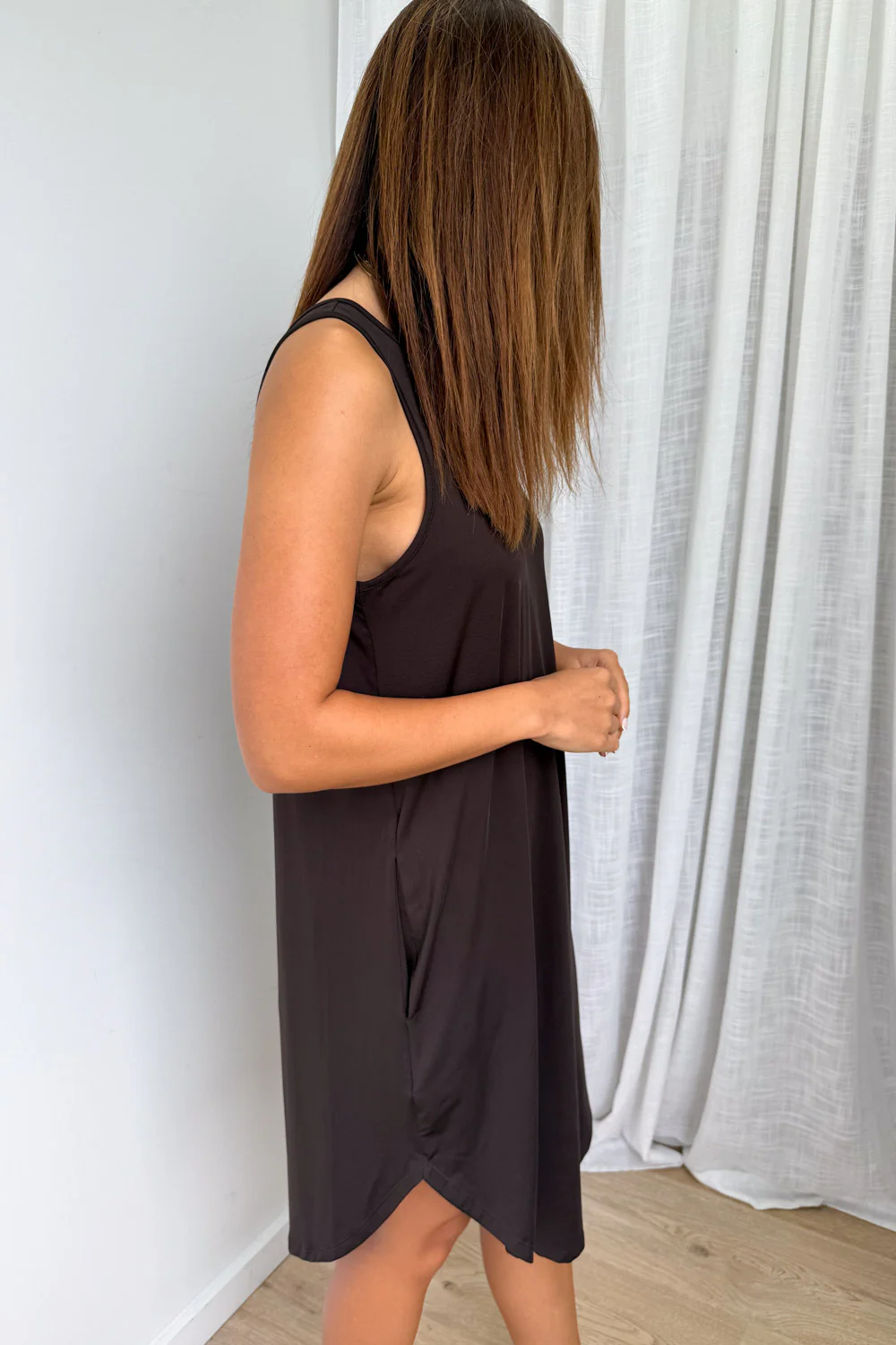 Loriet Dress - Chocolate - Image 7