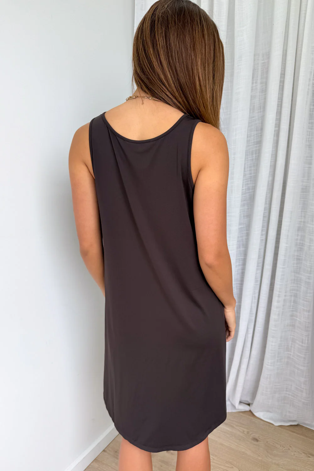 Loriet Dress - Chocolate - Image 9