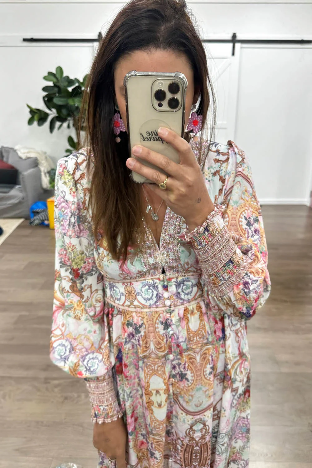 Lotus Dress - Pink Fairytale - Image 11