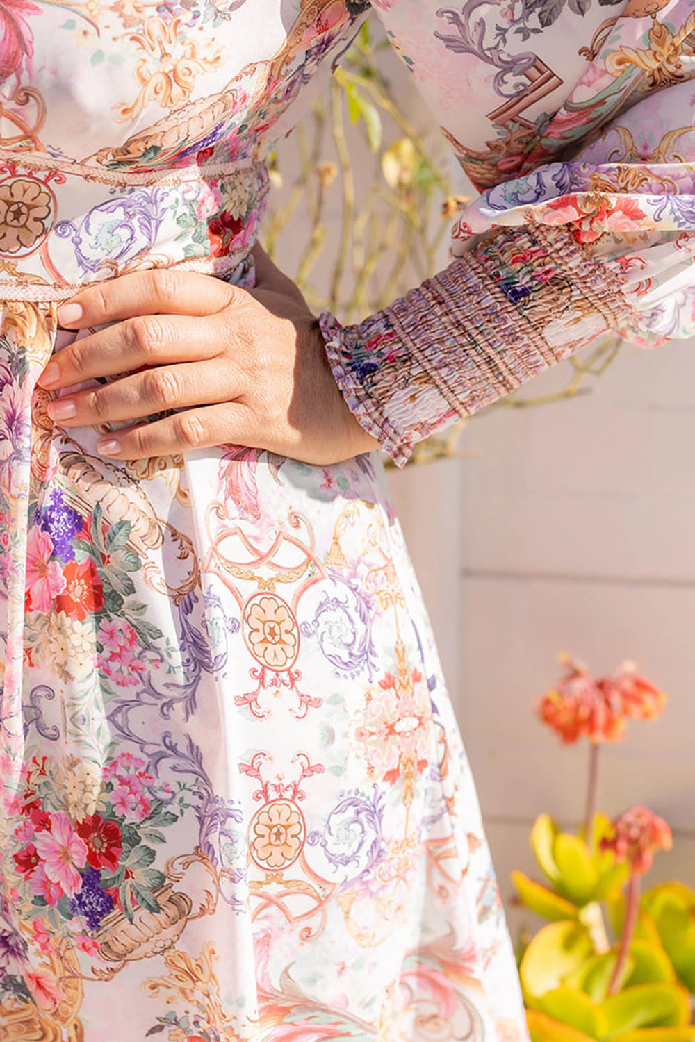 Lotus Dress - Pink Fairytale - Image 8