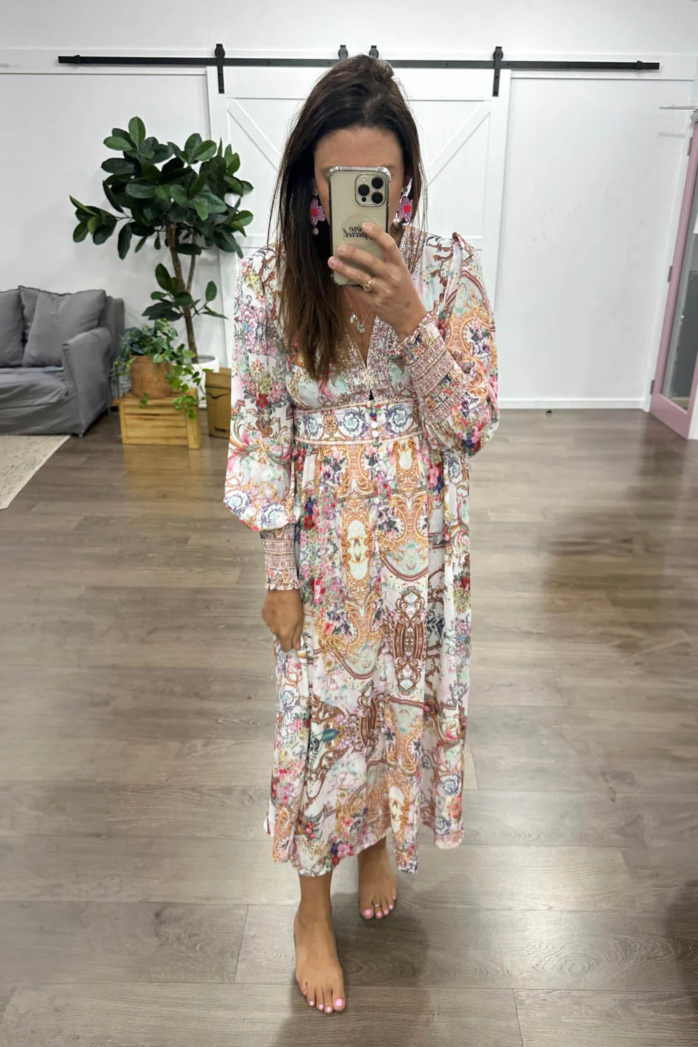 Lotus Dress - Pink Fairytale - Image 9